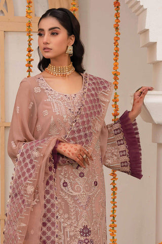 Azu - AZU 03 Embroidered Chiffon Collection