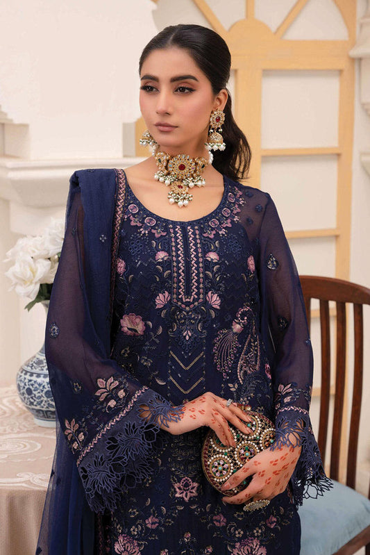 Picture of Azu - AZU 06 Embroidered Chiffon Collection - Available at Raja Sahib