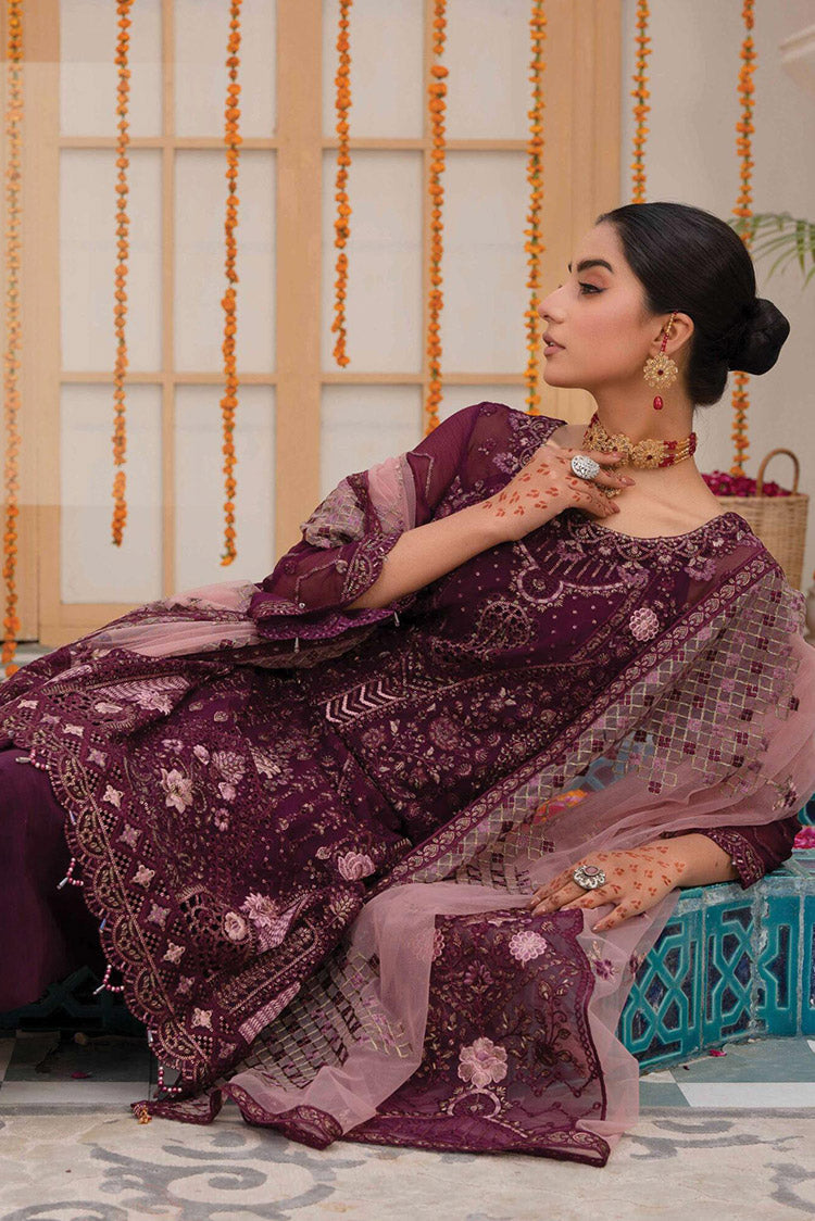 Picture of Azu - AZU 07 Embroidered Chiffon Collection - Available at Raja Sahib