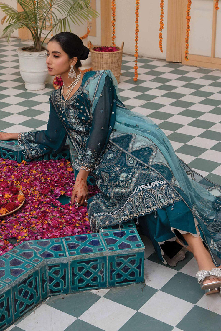 Picture of Azu - AZU 08 Embroidered Chiffon Collection - Available at Raja Sahib