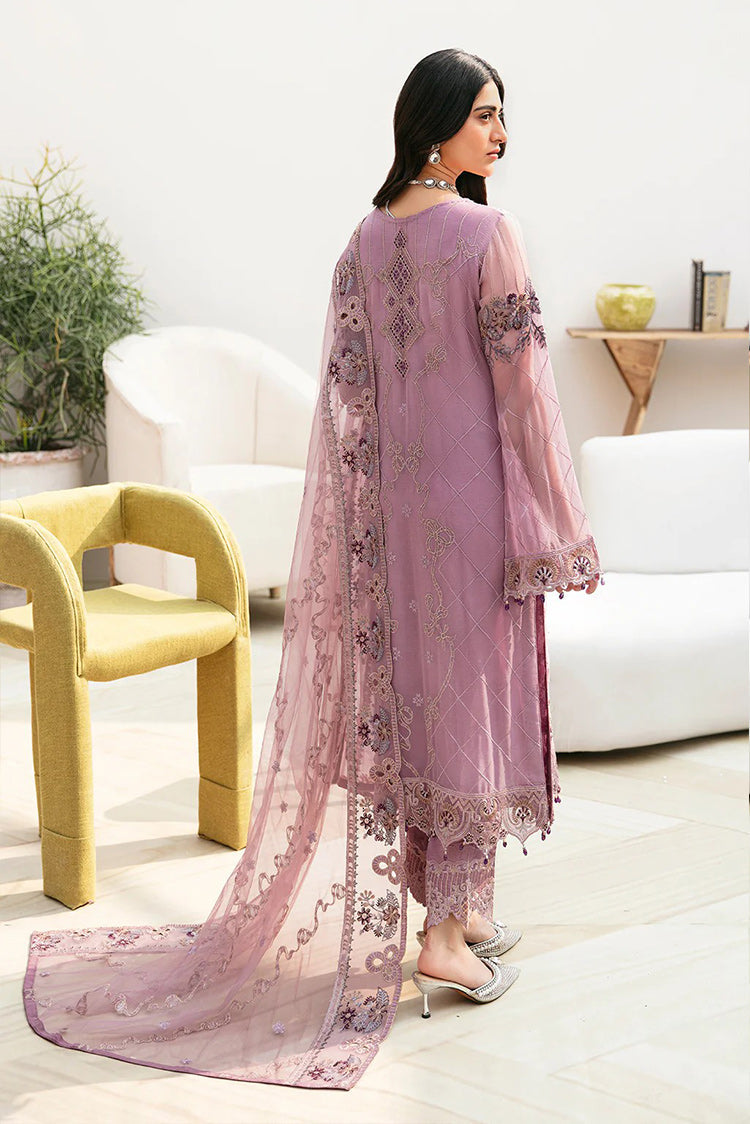 Picture of Ramsha - A 801 Chevron Embroidered Chiffon Collection Vol 8 - Available at Raja Sahib