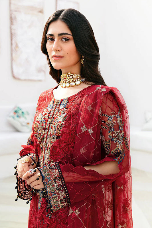 Picture of Ramsha - A 803 Chevron Embroidered Chiffon Collection Vol 8 - Available at Raja Sahib