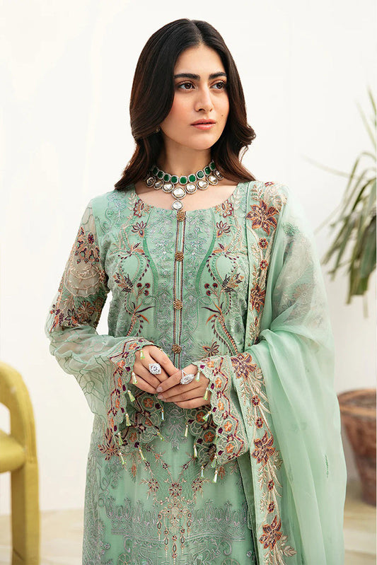 Picture of Ramsha - A 804 Chevron Embroidered Chiffon Collection Vol 8 - Available at Raja Sahib