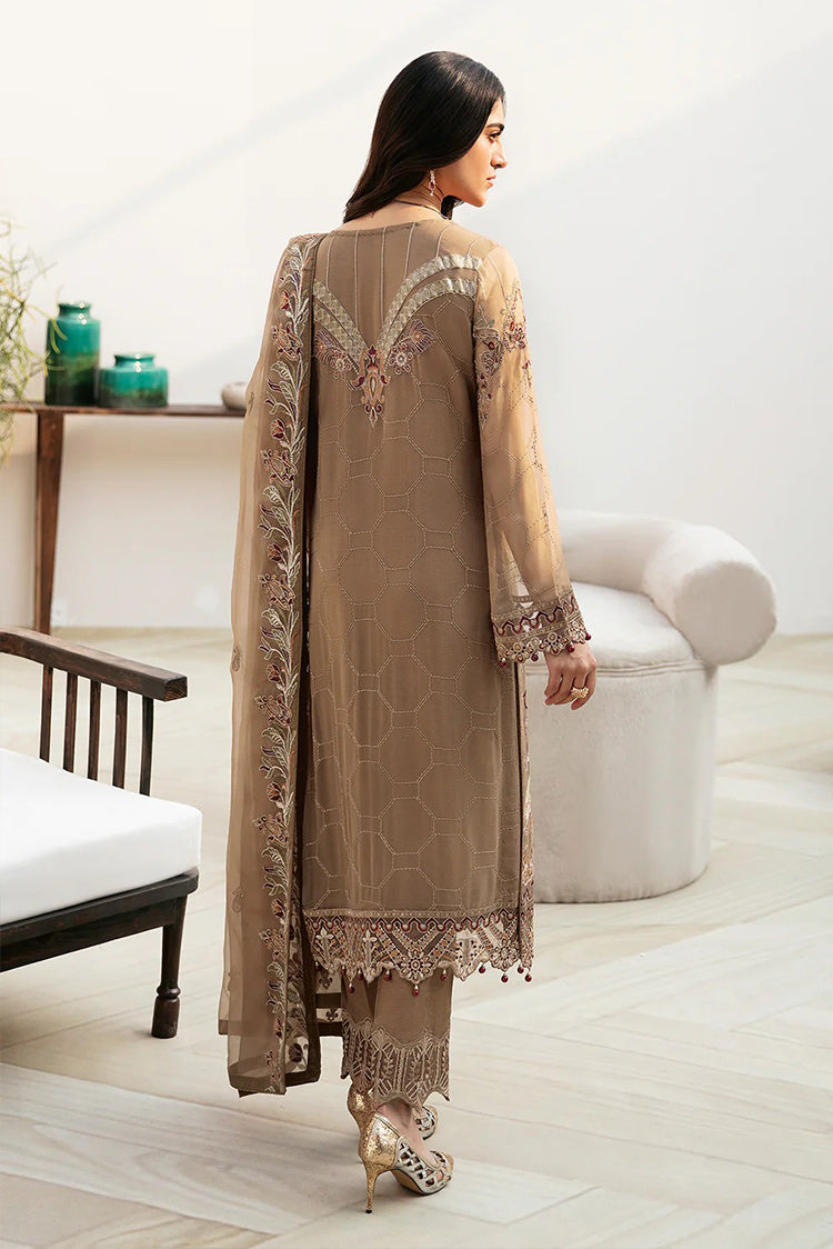 Picture of Ramsha - A 812 Chevron Embroidered Chiffon Collection Vol 8 - Available at Raja Sahib