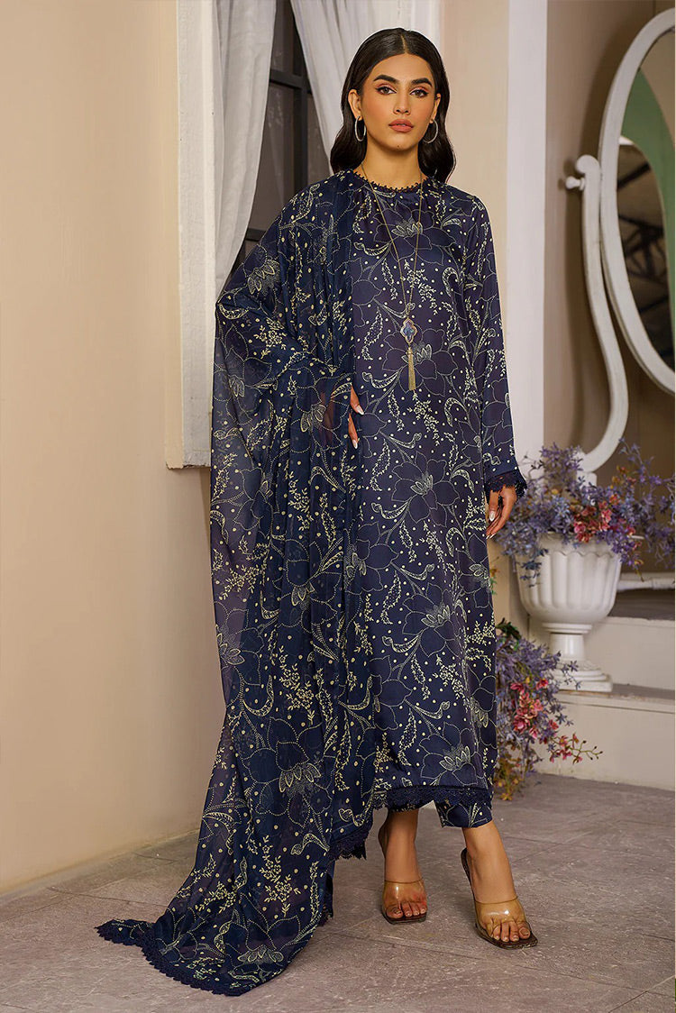 Picture of Zarif - ZSP 03 BAREEN Printed Silk Collection - Available at Raja Sahib