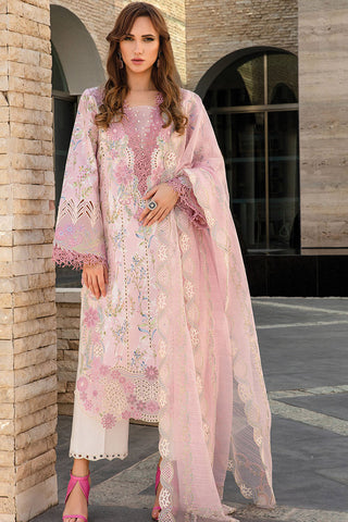 11 Amelia Carnation Embroidered Lawn Collection