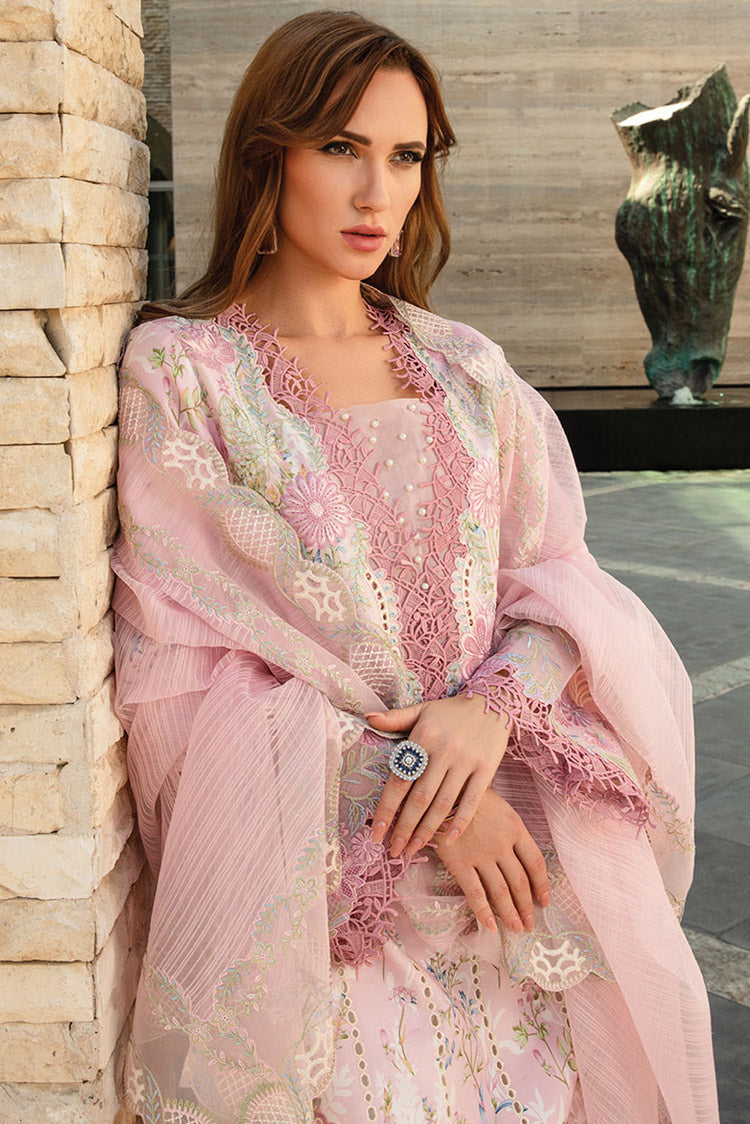 Picture of Rang Rasiya - 11 Amelia Carnation Embroidered Lawn Collection - Available at Raja Sahib