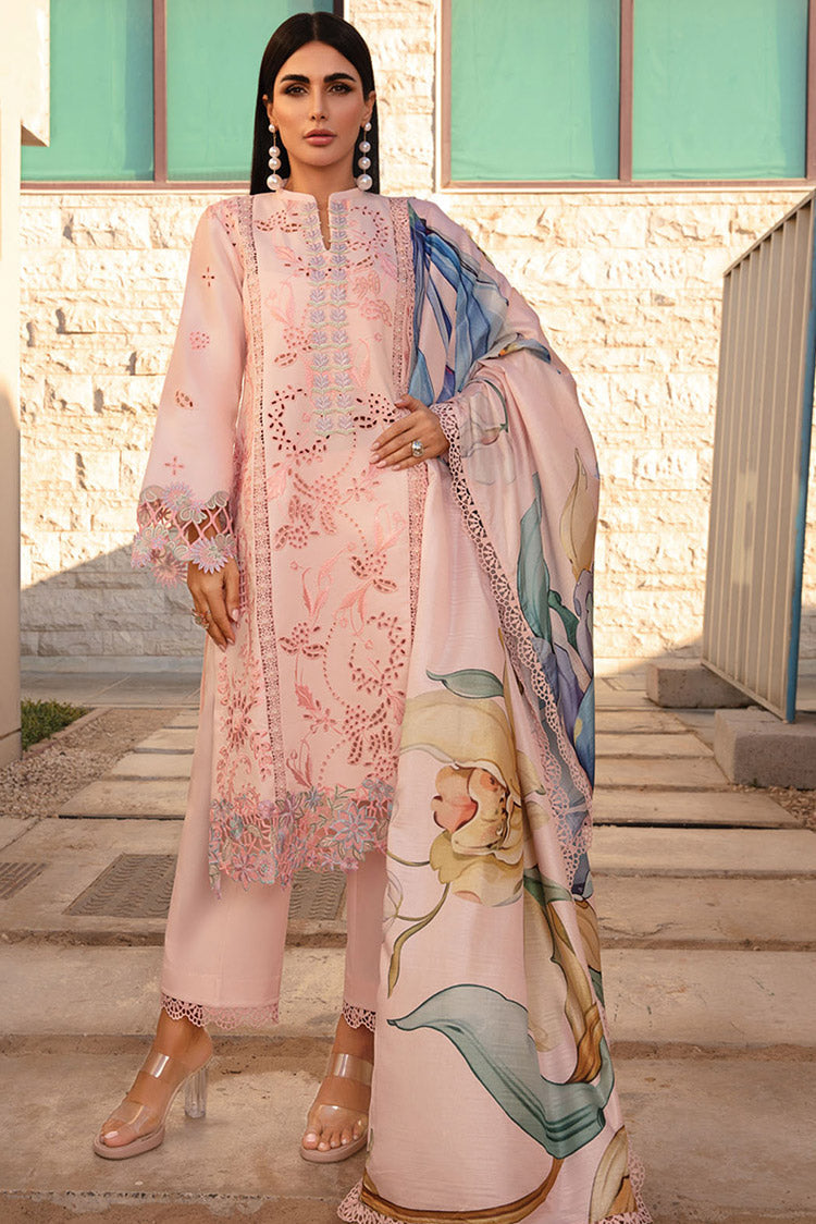 Picture of Rang Rasiya - 03 Camila Carnation Embroidered Lawn Collection - Available at Raja Sahib