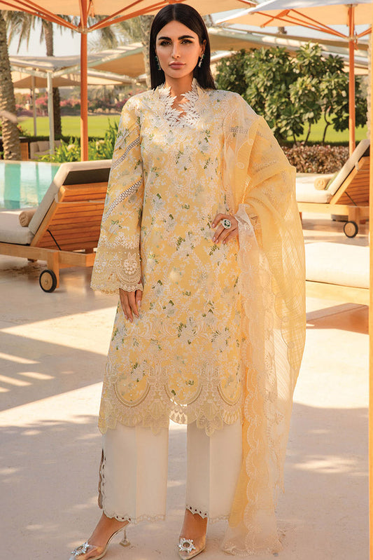 Picture of Rang Rasiya - 08 Ariana Carnation Embroidered Lawn Collection - Available at Raja Sahib