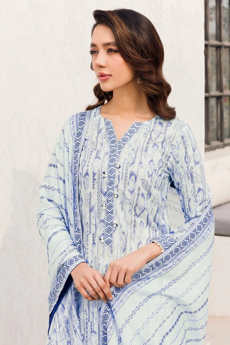 Picture of Motifz - 4550 HAYAAT Rang Digital Printed Lawn Collection - Available at Raja Sahib