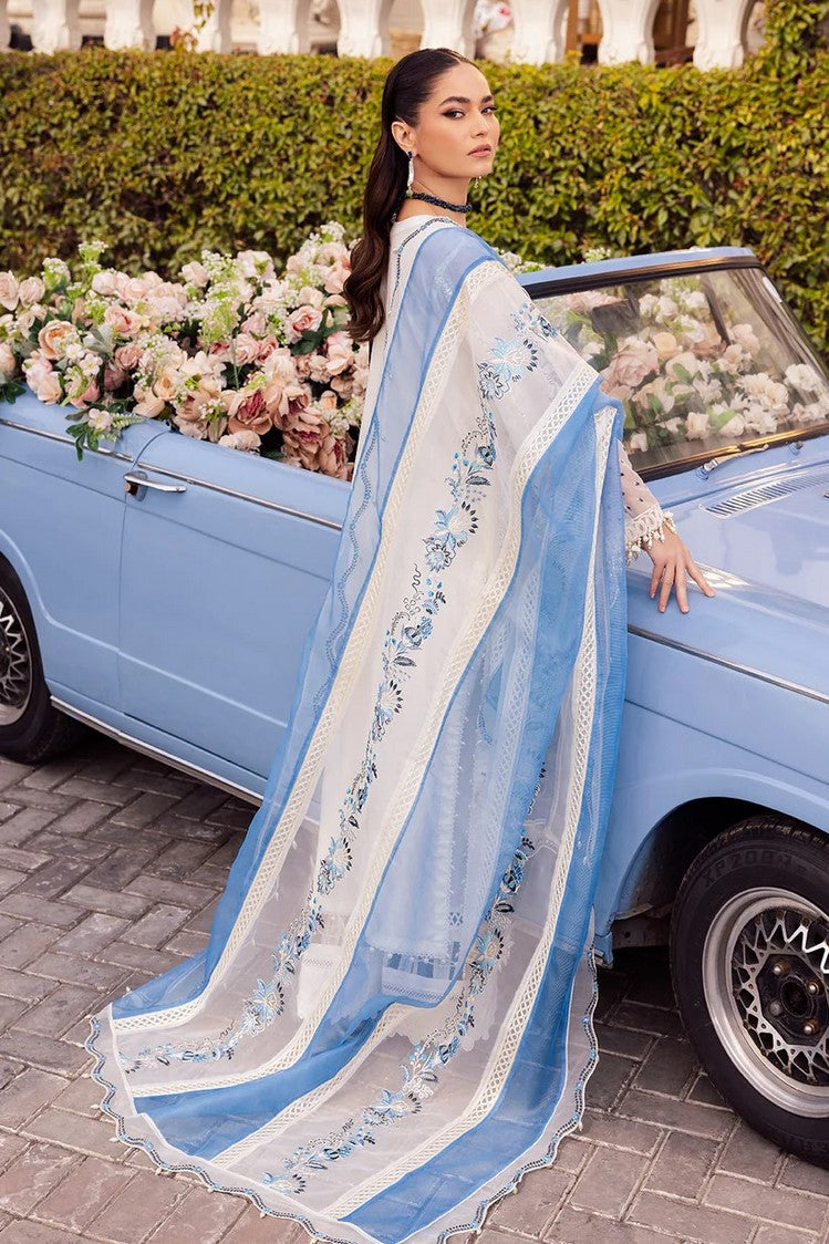 Picture of Sardinia - SR 201 Diana Roman Holiday Luxury Lawn Collection - Available at Raja Sahib