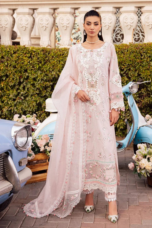 Picture of Sardinia - SR 203 Flora Roman Holiday Luxury Lawn Collection - Available at Raja Sahib