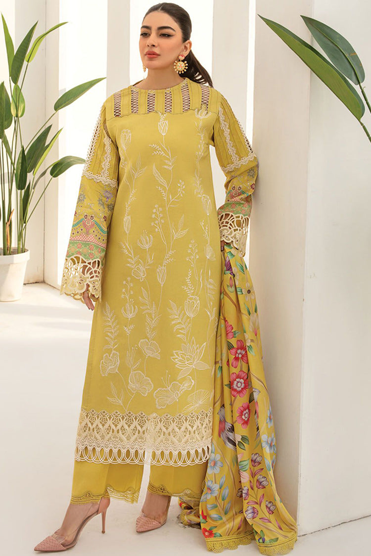 Picture of Rang Rasiya - D6 Sunshine Florence Summer Edit Collection - Available at Raja Sahib