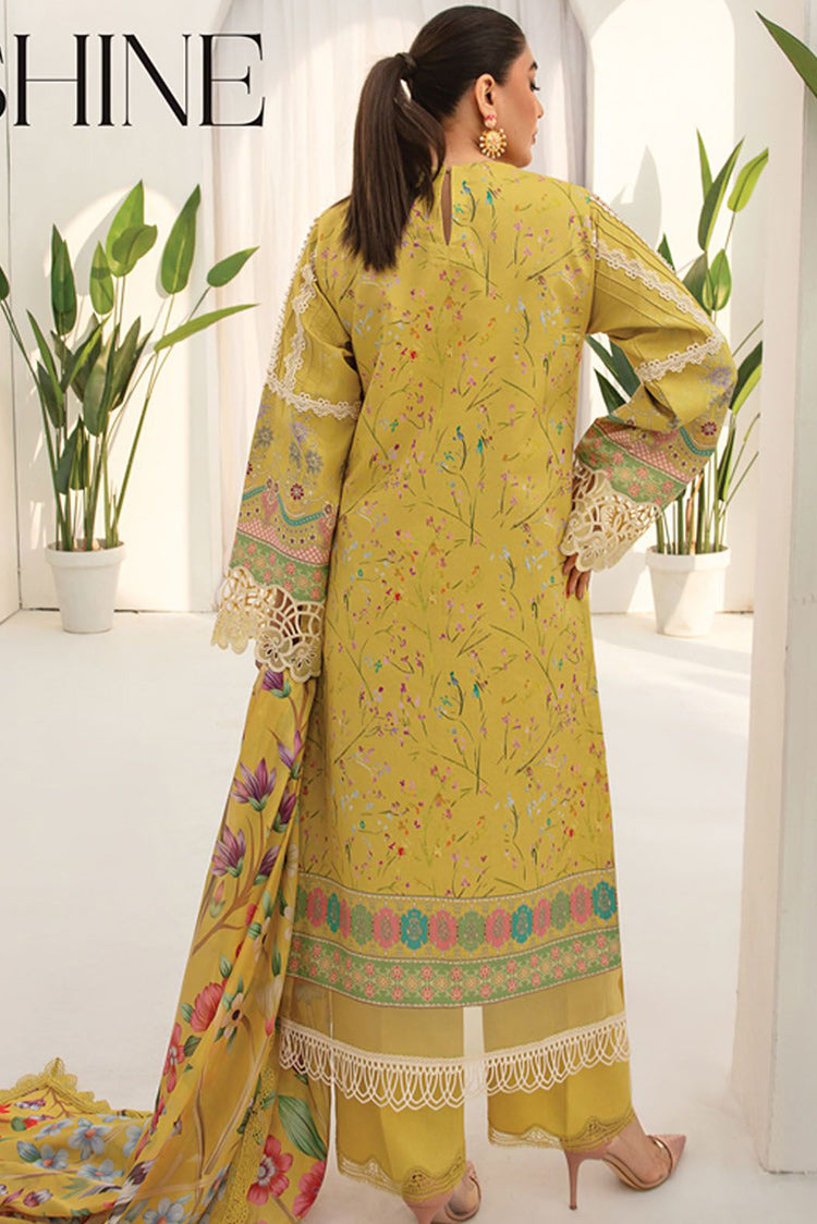 Picture of Rang Rasiya - D6 Sunshine Florence Summer Edit Collection - Available at Raja Sahib