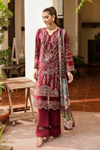 Y 801 Riwayat Embroidered Lawn Collection Vol 1