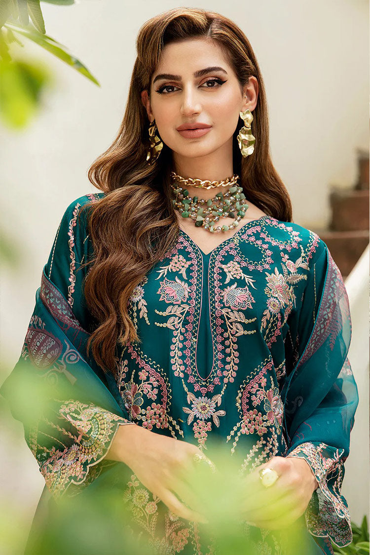 Picture of Ramsha - Y 808 Riwayat Embroidered Lawn Collection Vol 1 - Available at Raja Sahib