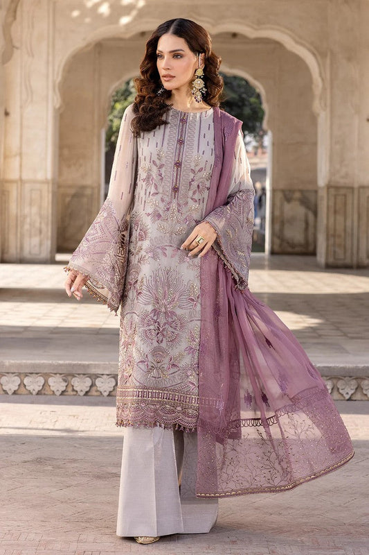 Picture of Flossie - 10 BEARSUIT Safeera Embroidered Chiffon Collection Vol 13 - Available at Raja Sahib