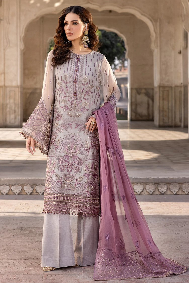 Picture of Flossie - 10 BEARSUIT Safeera Embroidered Chiffon Collection Vol 13 - Available at Raja Sahib