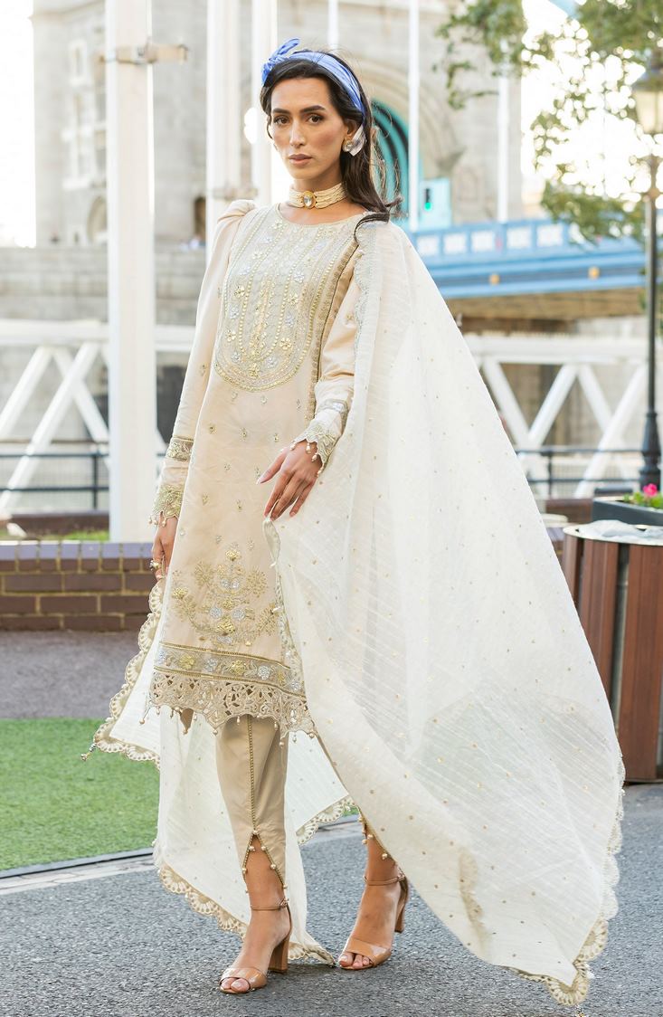 Picture of Meem - Design 04 Luxury Eid Lawn Collection - Available at Raja Sahib