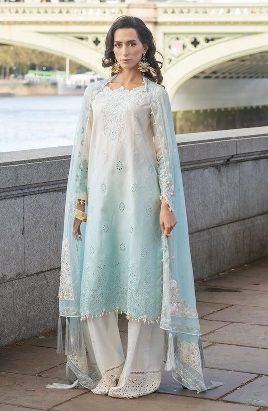 Picture of Meem - Design 07 Luxury Eid Lawn Collection - Available at Raja Sahib