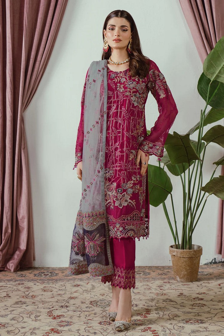 Picture of Ramsha - F 2506 Embroidered Chiffon Collection Vol 25 - Available at Raja Sahib