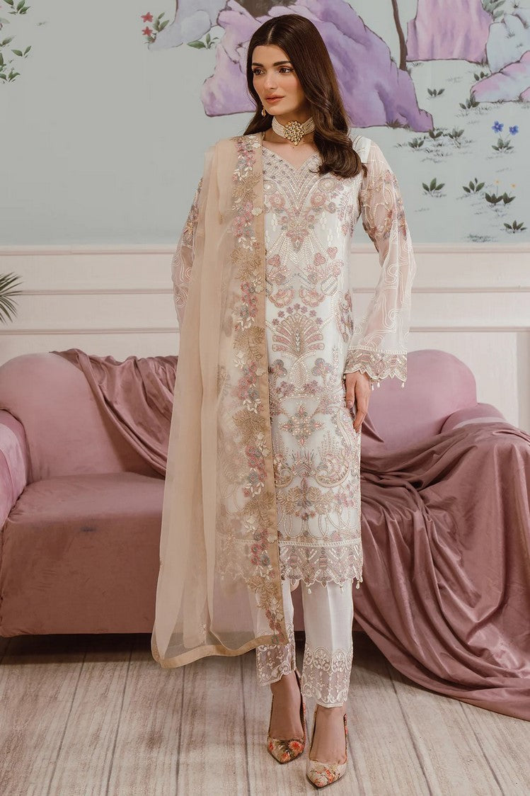 Picture of Ramsha - F 2508 Embroidered Chiffon Collection Vol 25 - Available at Raja Sahib