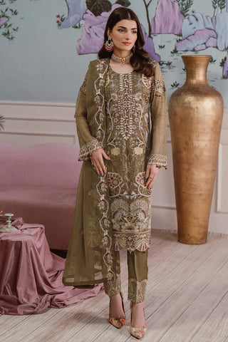 F 2510 Embroidered Chiffon Collection Vol 25