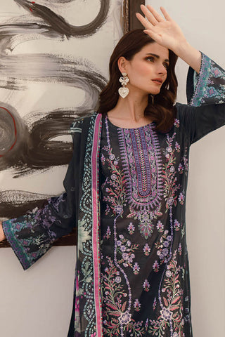 L 1004 Mashaal Embroidered Lawn Collection Vol 10