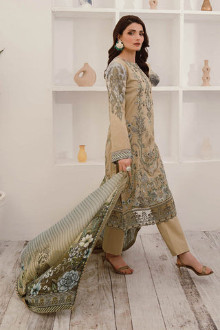 Picture of Ramsha - L 1006 Mashaal Embroidered Lawn Collection Vol 10 - Available at Raja Sahib