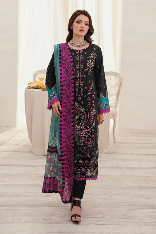 Picture of Ramsha - L 1008 Mashaal Embroidered Lawn Collection Vol 10 - Available at Raja Sahib