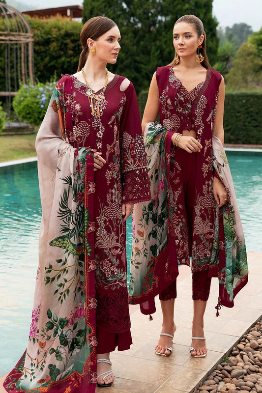 Picture of Ramsha - Z 802 Andaaz Embroidered Lawn Collection Vol 8 - Available at Raja Sahib