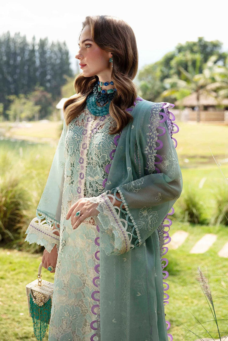 Picture of Sablevogue - 02 AFROZ Luxury Lawn Collection - Available at Raja Sahib