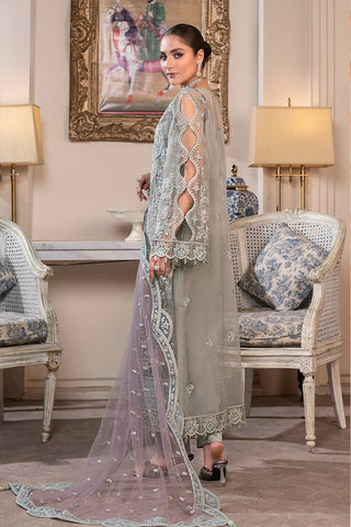 Picture of Janique - D 006 Gray Smoke JJ Embellished Luxury Collection Vol 2 - Available at Raja Sahib