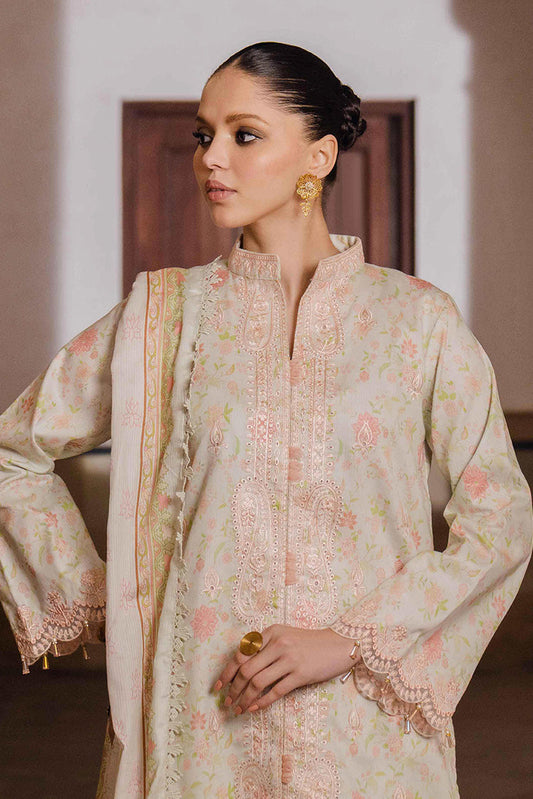 Picture of Aabyaan - AS 09 NISHA Shezlin Chikankari Prints - Available at Raja Sahib