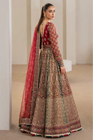 Jazmin - EMBROIDERED CHIFFON UC 3025 Luxury Embroidered Wedding Formals Edit