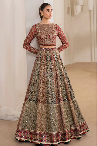 Jazmin - EMBROIDERED CHIFFON UC 3025 Luxury Embroidered Wedding Formals Edit