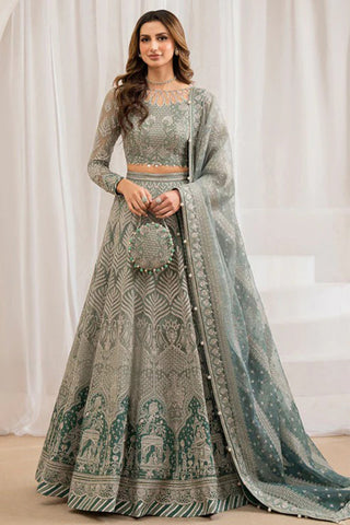 EMBROIDERED CHIFFON UC 3026 Luxury Embroidered Wedding Formals Edit