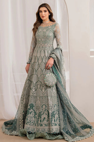 EMBROIDERED CHIFFON UC 3027 Luxury Embroidered Wedding Formals Edit