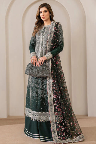 Jazmin - EMBROIDERED RAW SILK UR 7014 Luxury Embroidered Wedding Formals Edit