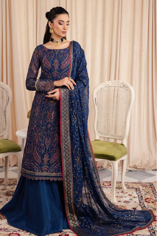 Picture of Iznik - CC 34 Ashah Chinon Luxury Chiffon Collection Vol 1 - Available at Raja Sahib