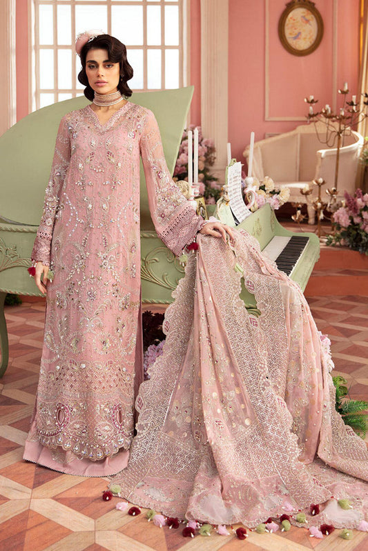 Picture of Nureh - NL 58 CAROLINE The Secret Garden Love Story Embroidered Wedding Collection - Available at Raja Sahib