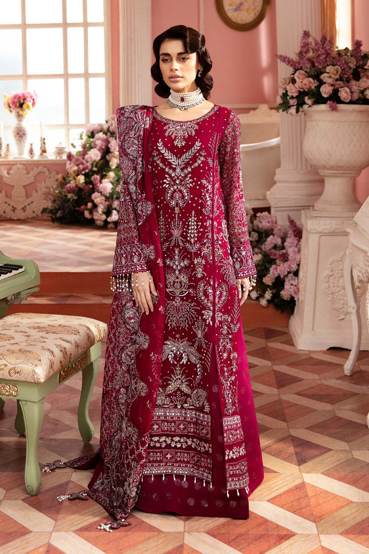 Picture of Nureh - NL 59 CHARLOTTE The Secret Garden Love Story Embroidered Wedding Collection - Available at Raja Sahib