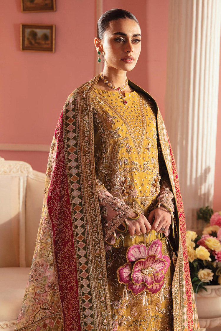 Picture of Nureh - NL 60 FLORENCE  The Secret Garden Love Story Embroidered Wedding Collection - Available at Raja Sahib