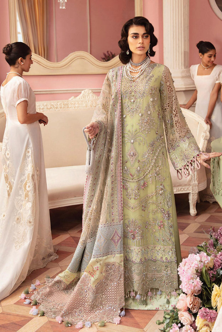 Picture of Nureh - NL 61 MARY The Secret Garden Love Story Embroidered Wedding Collection - Available at Raja Sahib