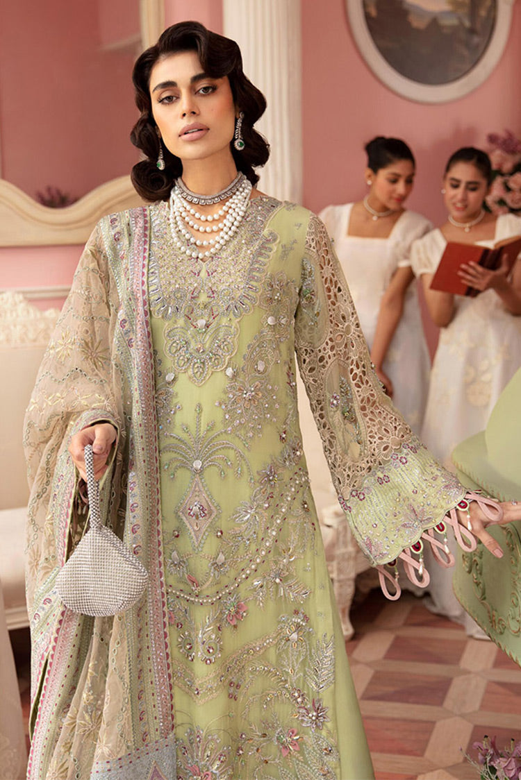 Picture of Nureh - NL 61 MARY The Secret Garden Love Story Embroidered Wedding Collection - Available at Raja Sahib