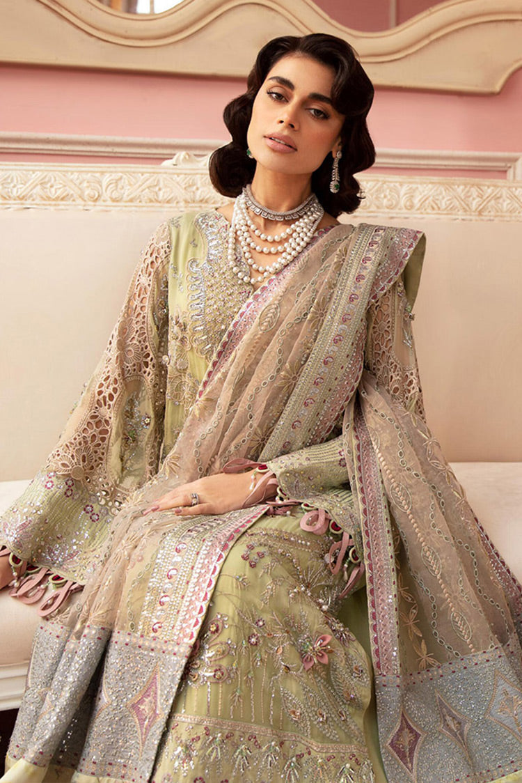 Picture of Nureh - NL 61 MARY The Secret Garden Love Story Embroidered Wedding Collection - Available at Raja Sahib