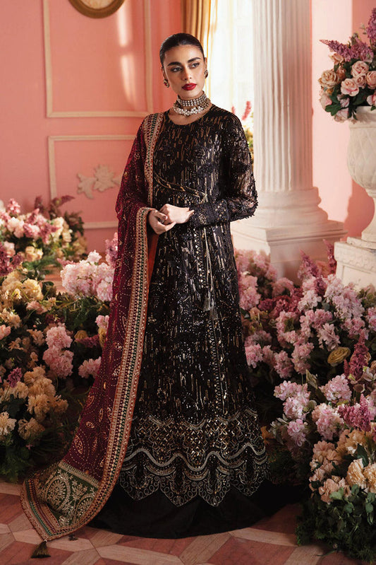 Picture of Nureh - NL 64 STELLA The Secret Garden Love Story Embroidered Wedding Collection - Available at Raja Sahib