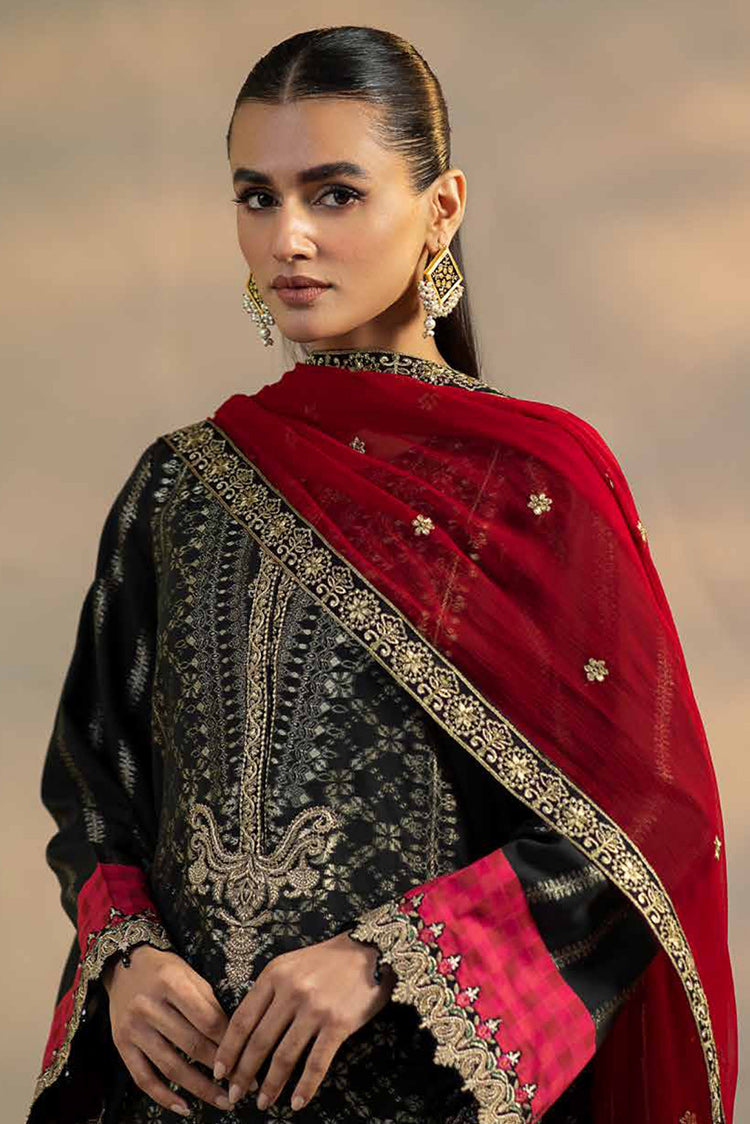 Picture of Charizma - CJ4 01 Embroidered Cambric Jacquard Collection Vol 1 - Available at Raja Sahib