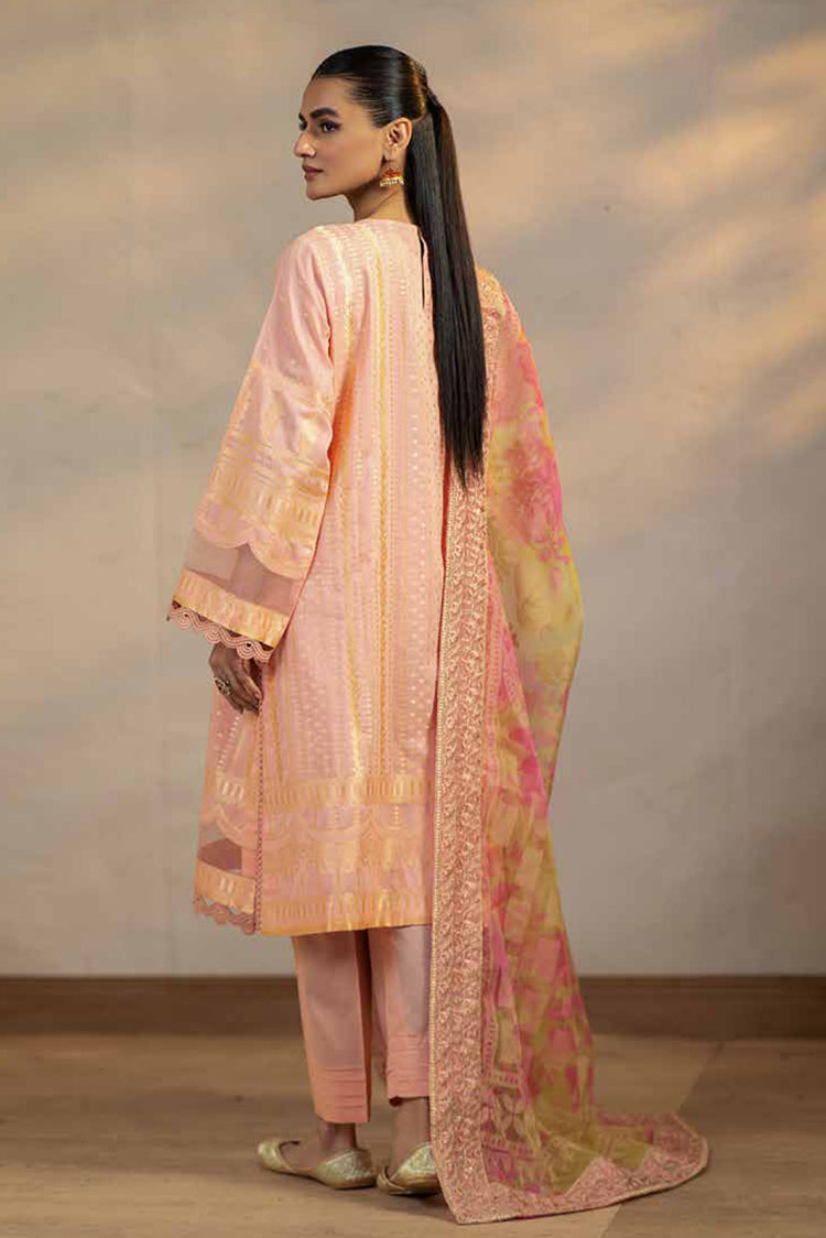 Picture of Charizma - CJ4 08 Embroidered Cambric Jacquard Collection Vol 1 - Available at Raja Sahib