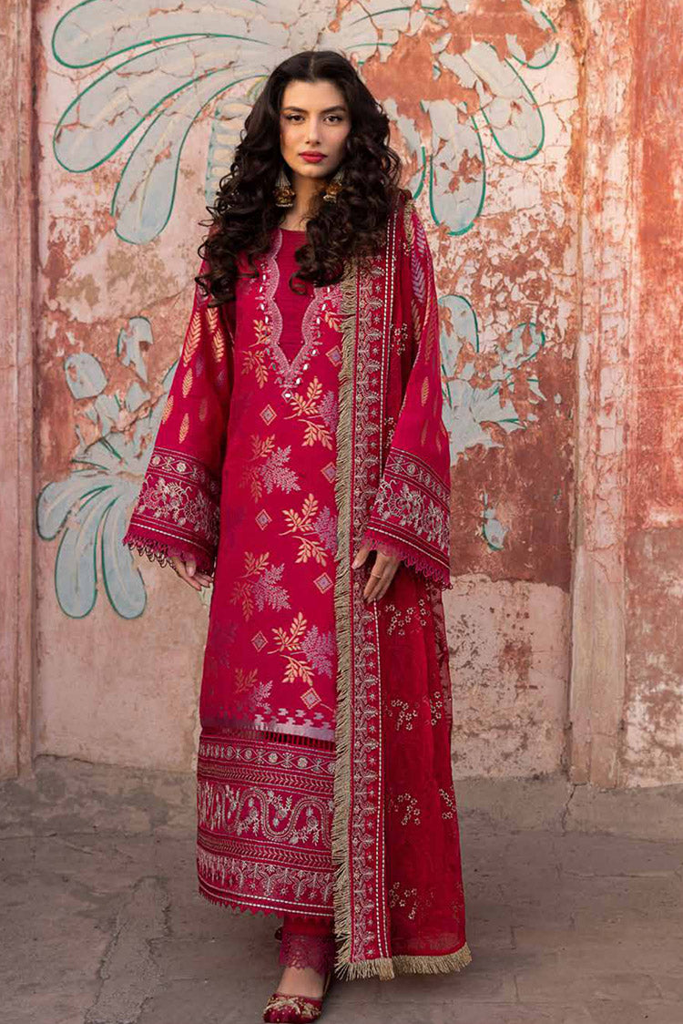 Picture of Nureh - NJ 89 Maya Embroidered Jacquard Lawn Collection Vol 1 - Available at Raja Sahib